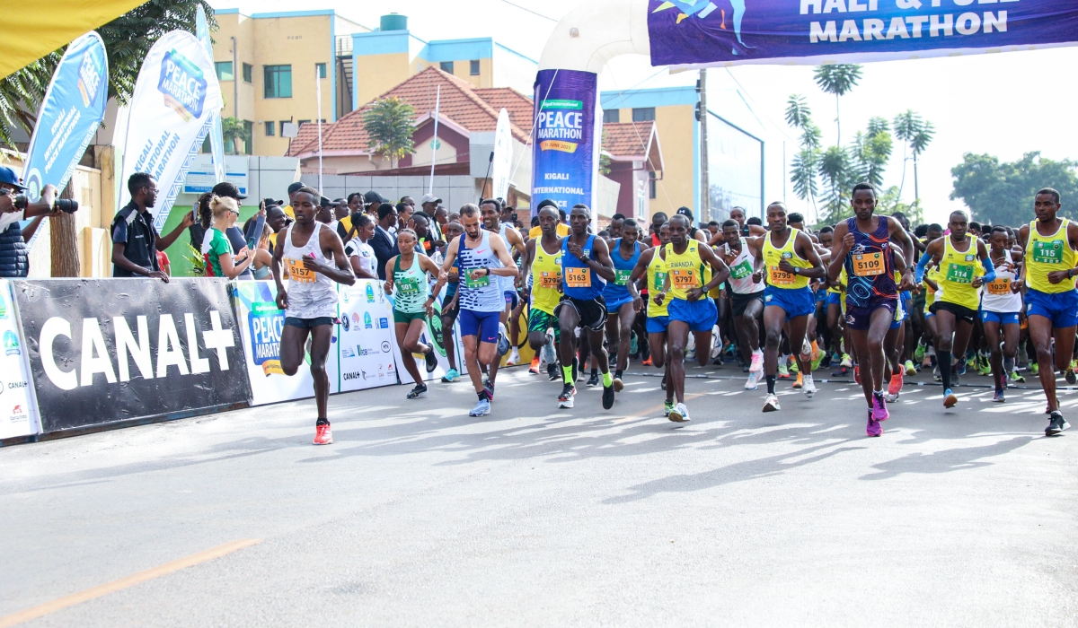 Abakinnyi 14 bazahagararira u Rwanda muri 'Kigali International Peace Marathon' bamenyekanye
