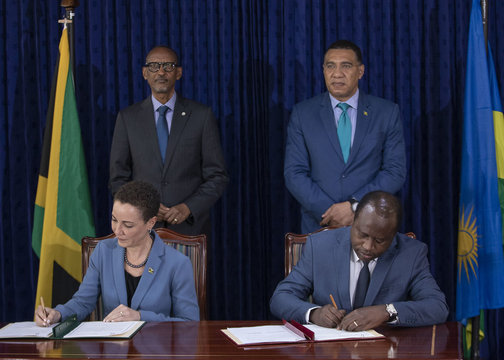 Ibikubiye mu masezerano y’ubufatanye hagati y’u Rwanda na Jamaica