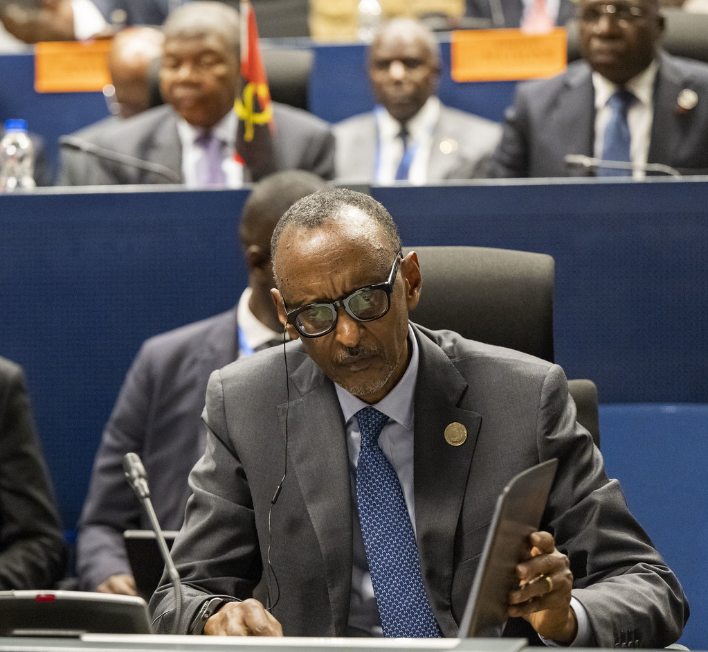 Perezida Kagame yitabiriye inama y’Akanama ka AU gashinzwe umutekano