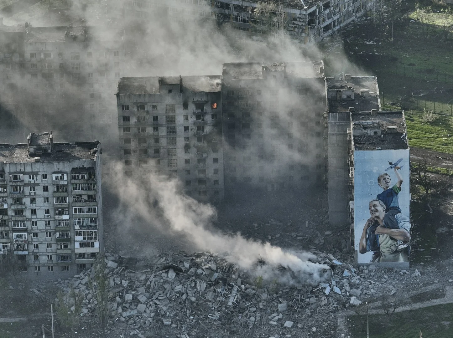 Ukraine: Zelensky yagereranyije isenywa rya Bakhmut n’ibyabaye Hiroshima