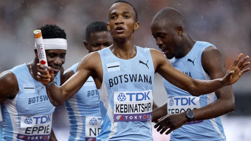 Botswana yatanze ikiruhuko kubera umukinnyi wegukanye umudali wa Zahabu
