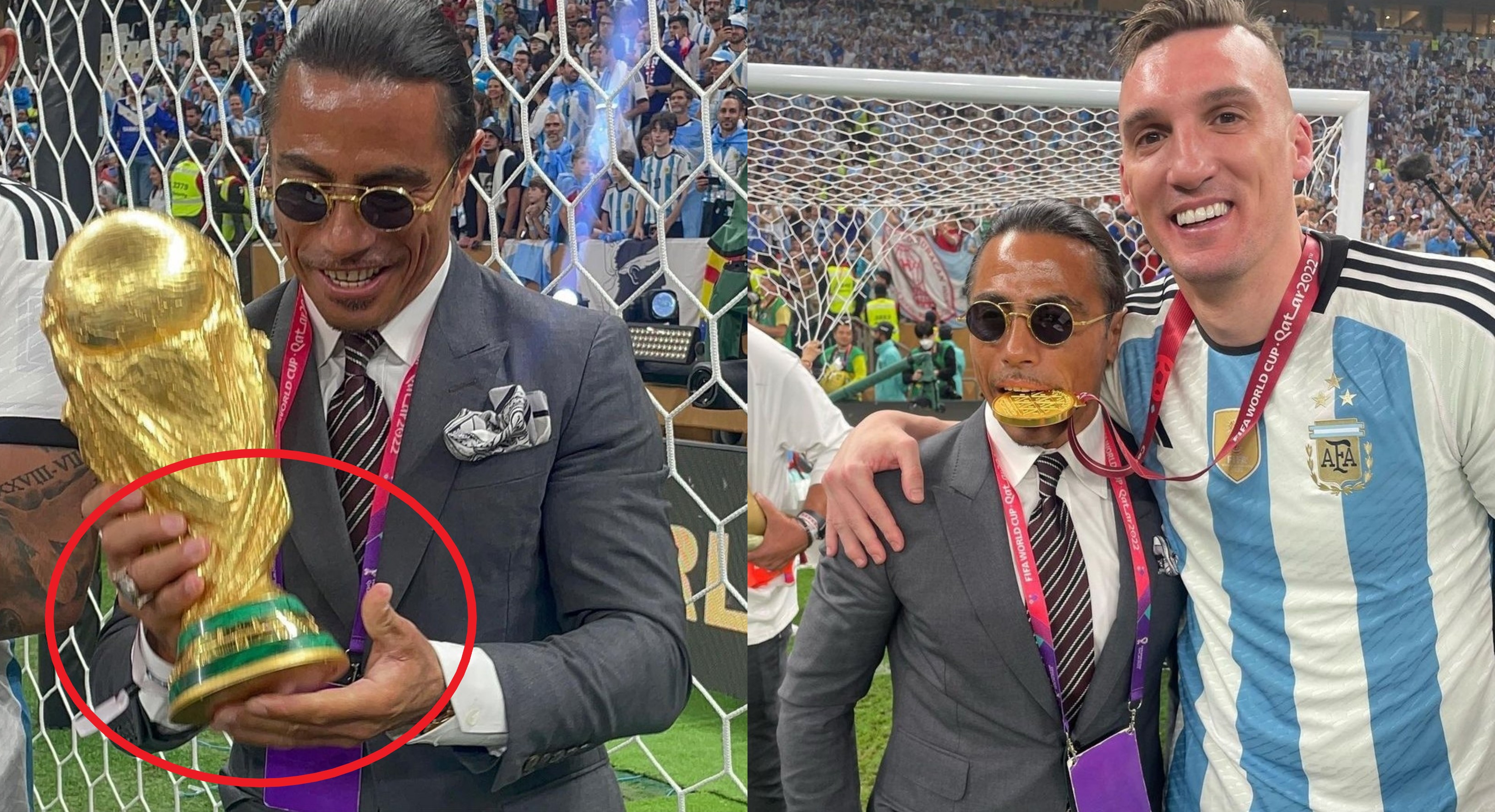 FIFA yatangiye iperereza ku ‘Mutetsi Salt Bae’ wateruye Igikombe cy’Isi atabyemerewe