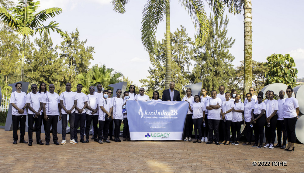 Abakozi ba Legacy Clinics bibutse Jenoside yakorewe Abatutsi, biyemeza guhora basigasira ubuzima