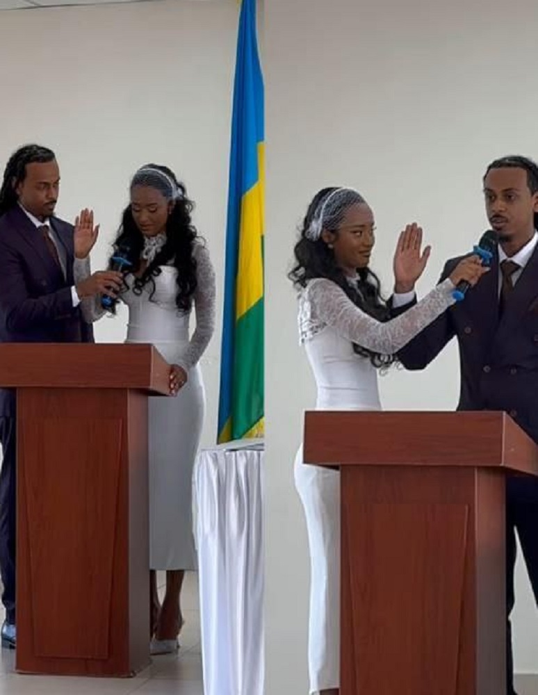 Miss Nishimwe Naomie yasezeranye imbere y’amategeko