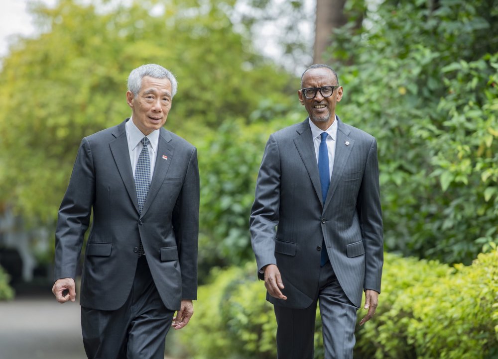 Perezida Kagame agiye kugirira uruzinduko muri Singapore
