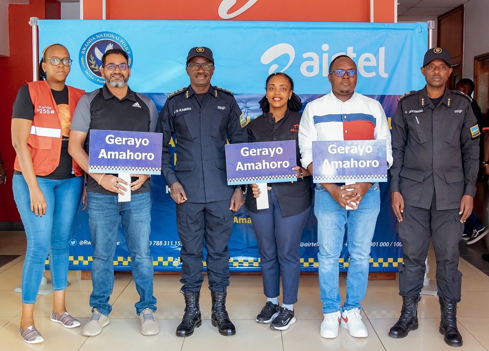 Airtel Rwanda yiyemeje gufatanya na Polisi mu bukangurambaga bwa Gerayo Amahoro