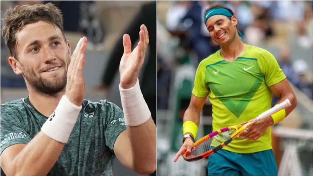 French Open: Rafael Nadal azahura na Casper Nuud ku mukino wa nyuma