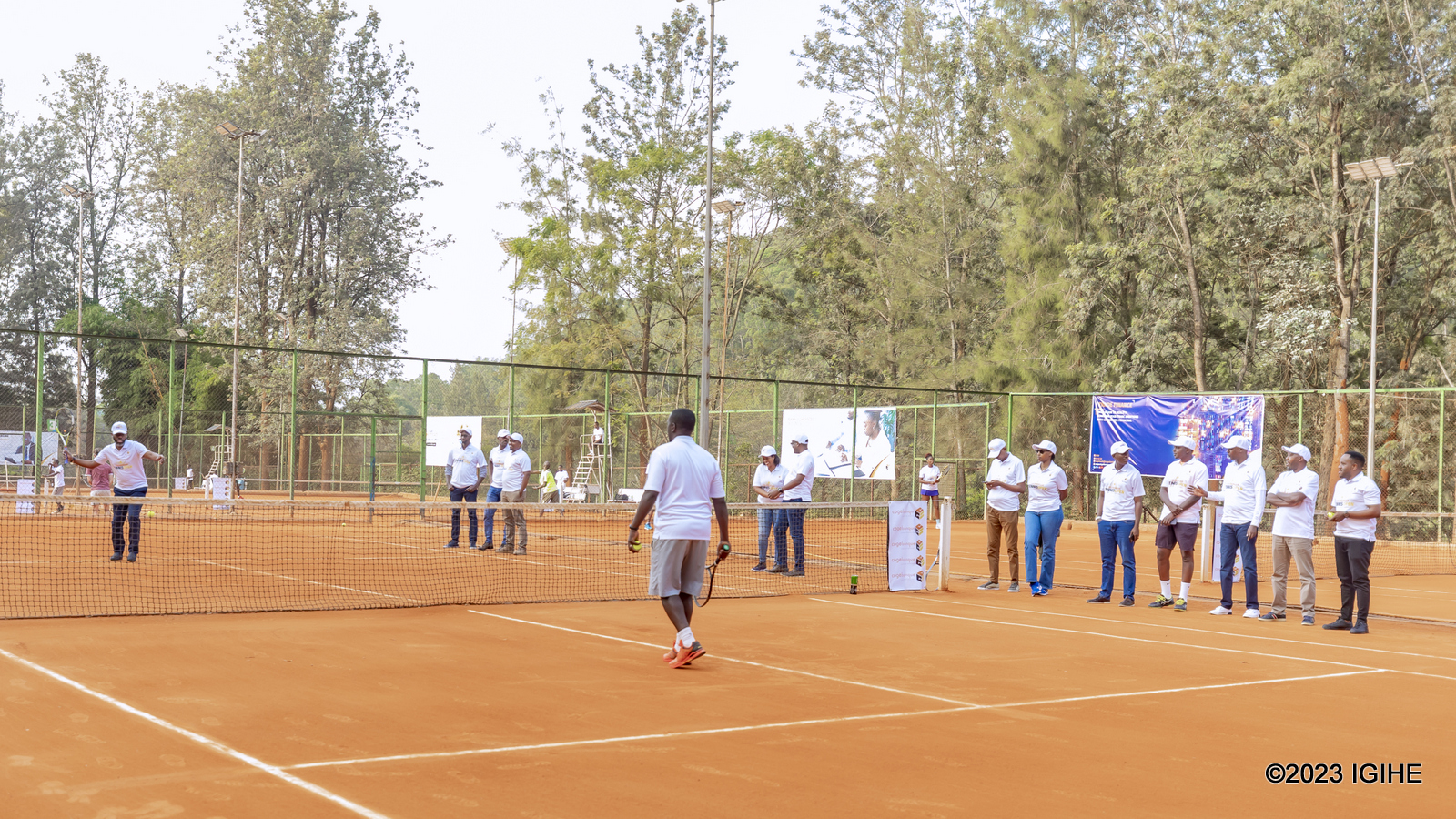 Abakinnyi barenga 150 batangiye guhatanira Cogebanque Tennis Open 2023 (Amafoto)