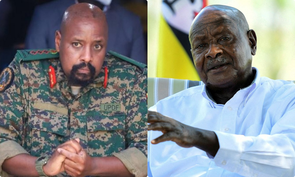 Gen Muhoozi yikomye ubuyobozi bwa se, ashimangira ko ashaka kumusimbura