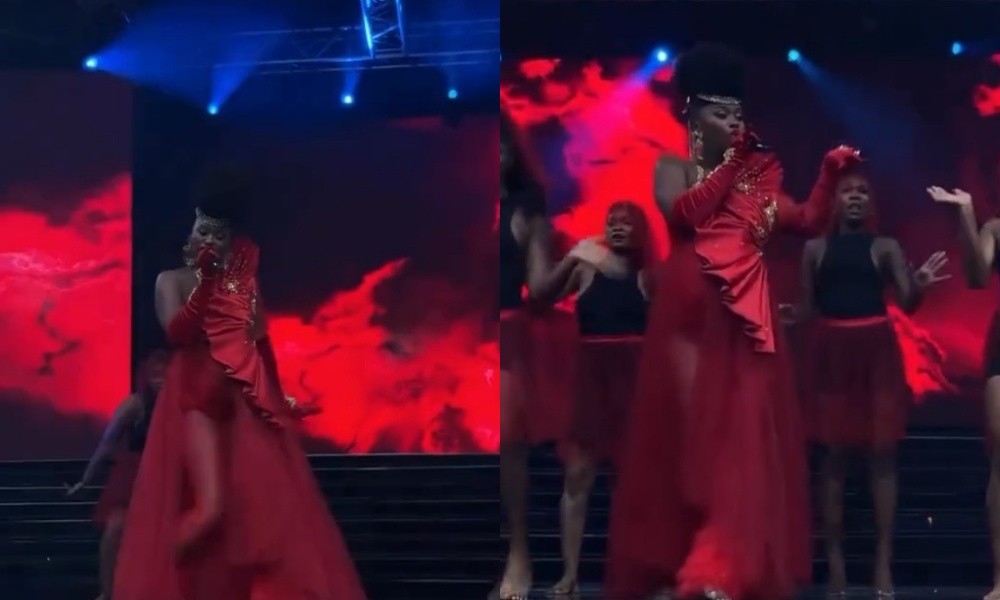 France Mpundu utwite yongeye kugaragara ku rubyiniro