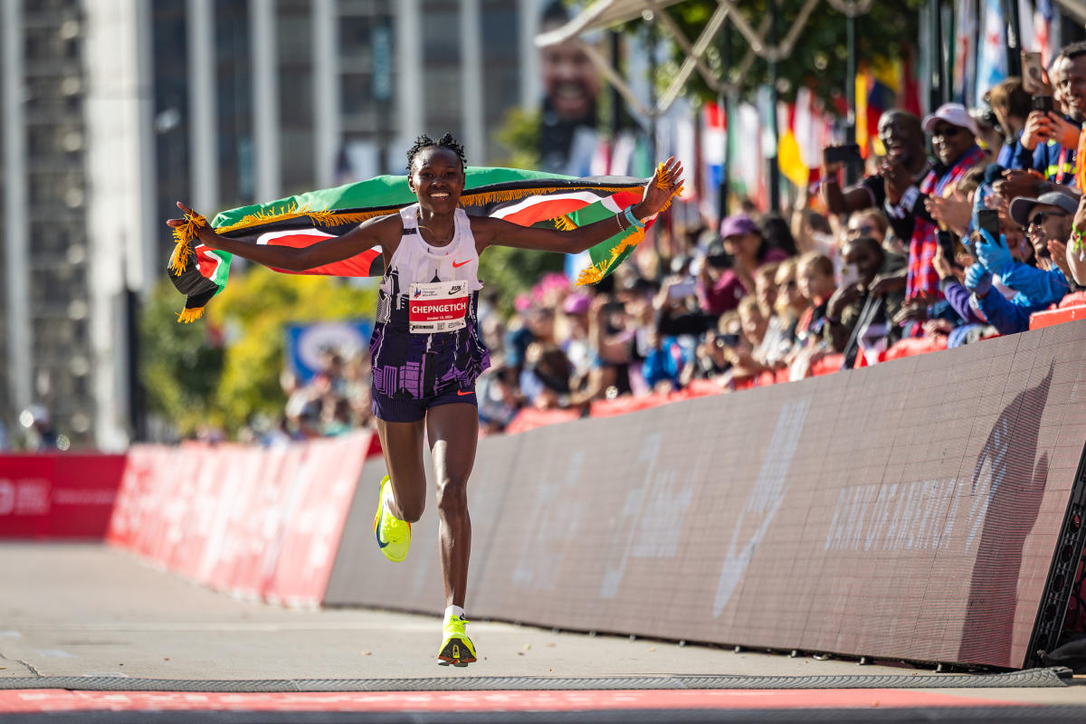 Umunya-Kenya yaciye agahigo ku Isi muri Marathon y'abagore