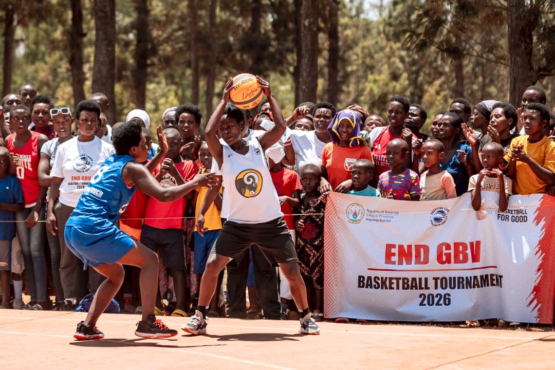 Uko umukino wa Basketball uri kwifashishwa mu kurwanya ihohoterwa muri Kayonza