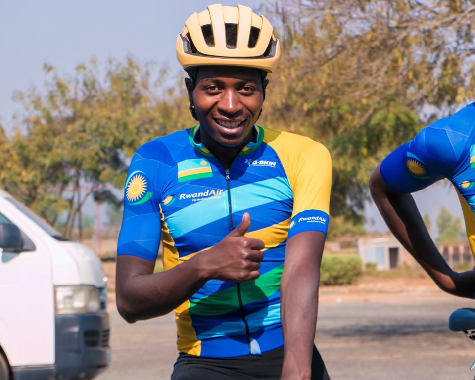 Munyaneza Didier yabaye uwa kabiri mu gace ka mbere ka Tour du Cameroun