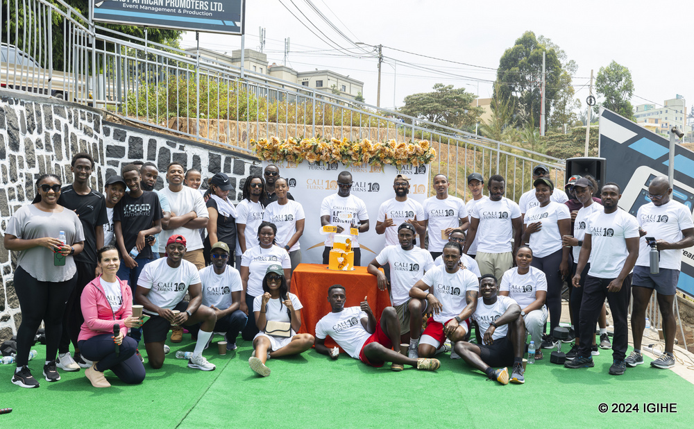 Cali Fitness yizihije imyaka 10 imaze ishinzwe