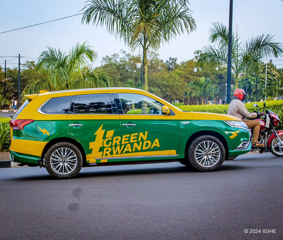 U Rwanda mu bihugu 10 bya Afurika birimo imodoka nyinshi z'amashanyarazi