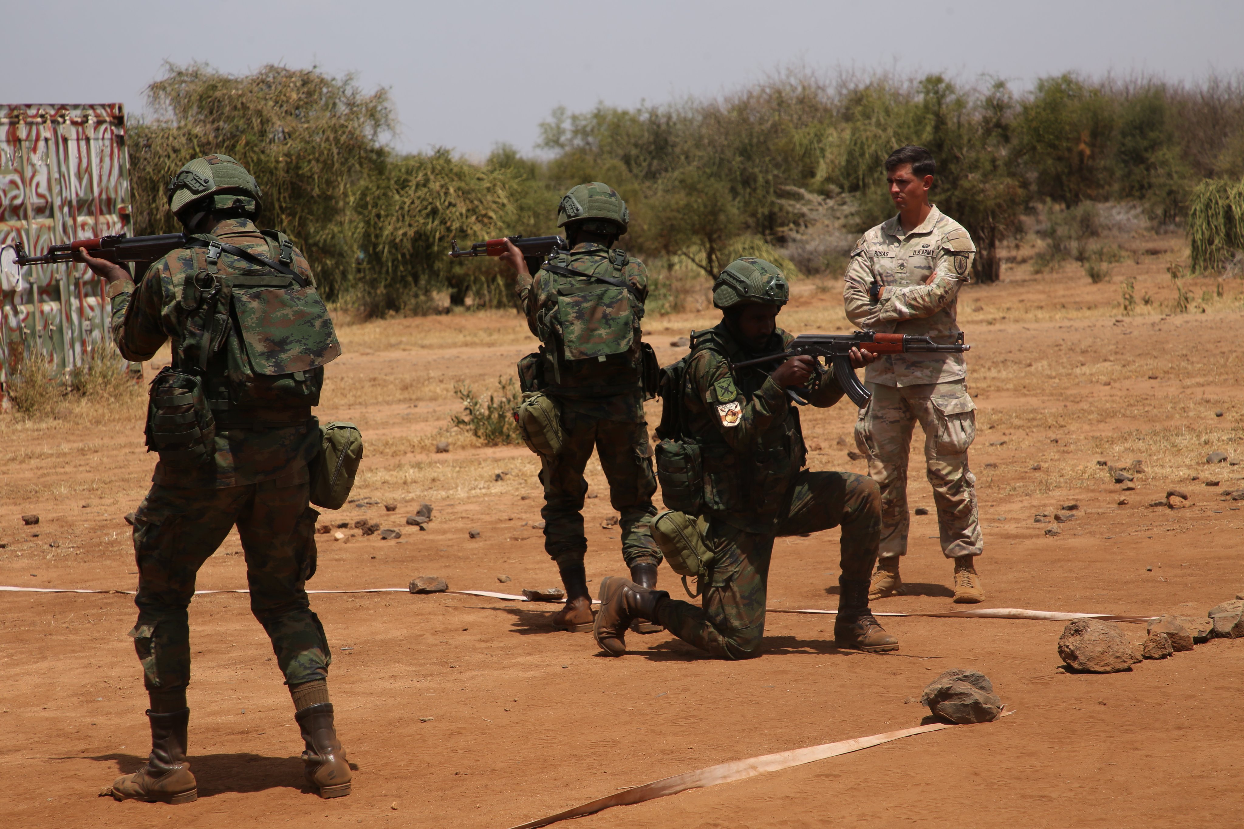 RDF yohereje ingabo mu myitozo itegurwa n’igisirikare cya Amerika