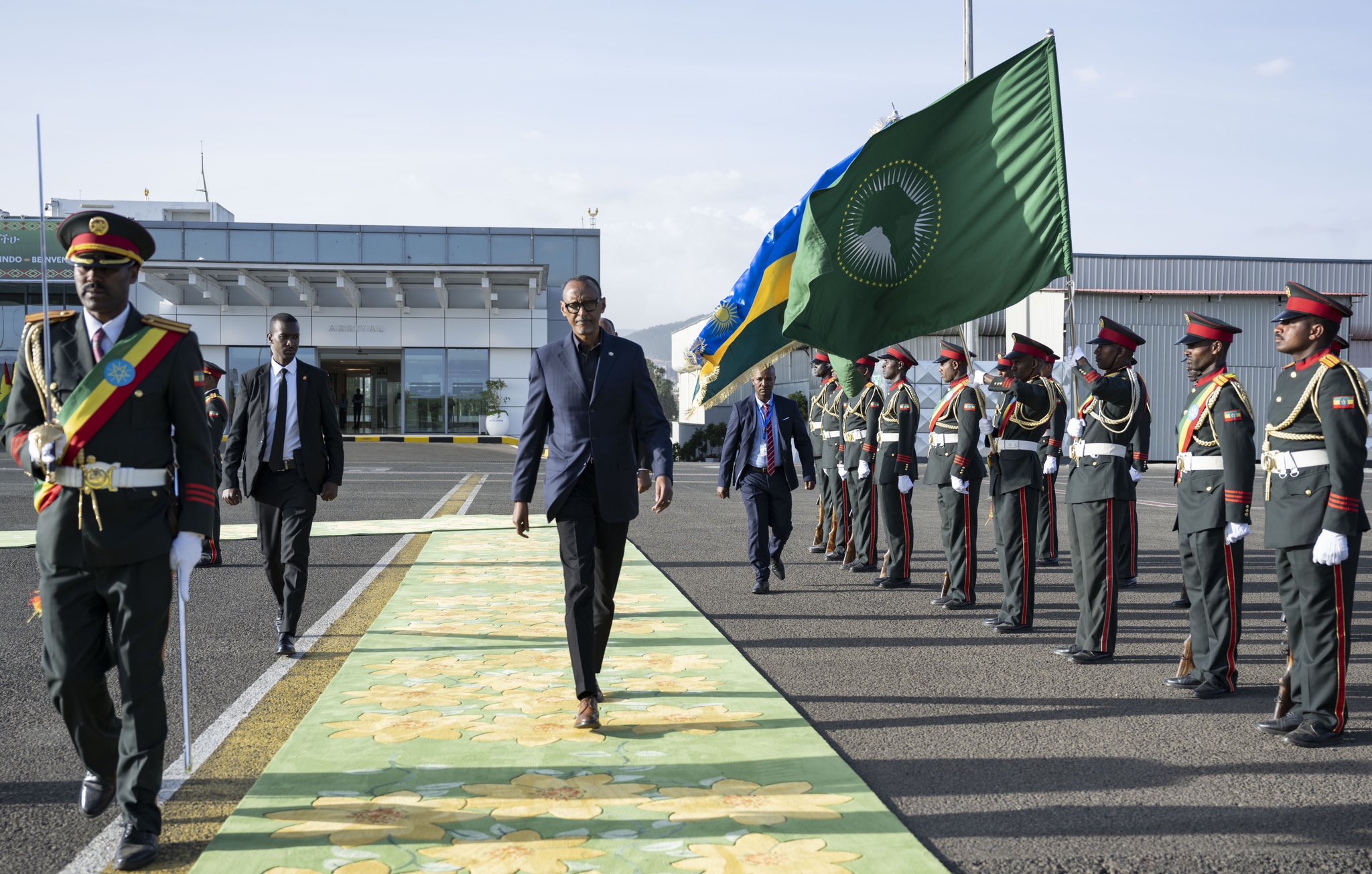 Perezida Kagame yageze i Addis Ababa mu nama ya AU