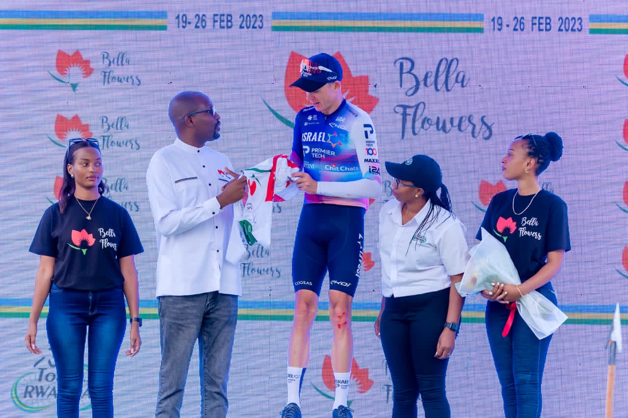 Ishimwe rya Bella Flowers, ikigo rukumbi cyahembye Chris Froome muri #TdRwanda23 (Video)