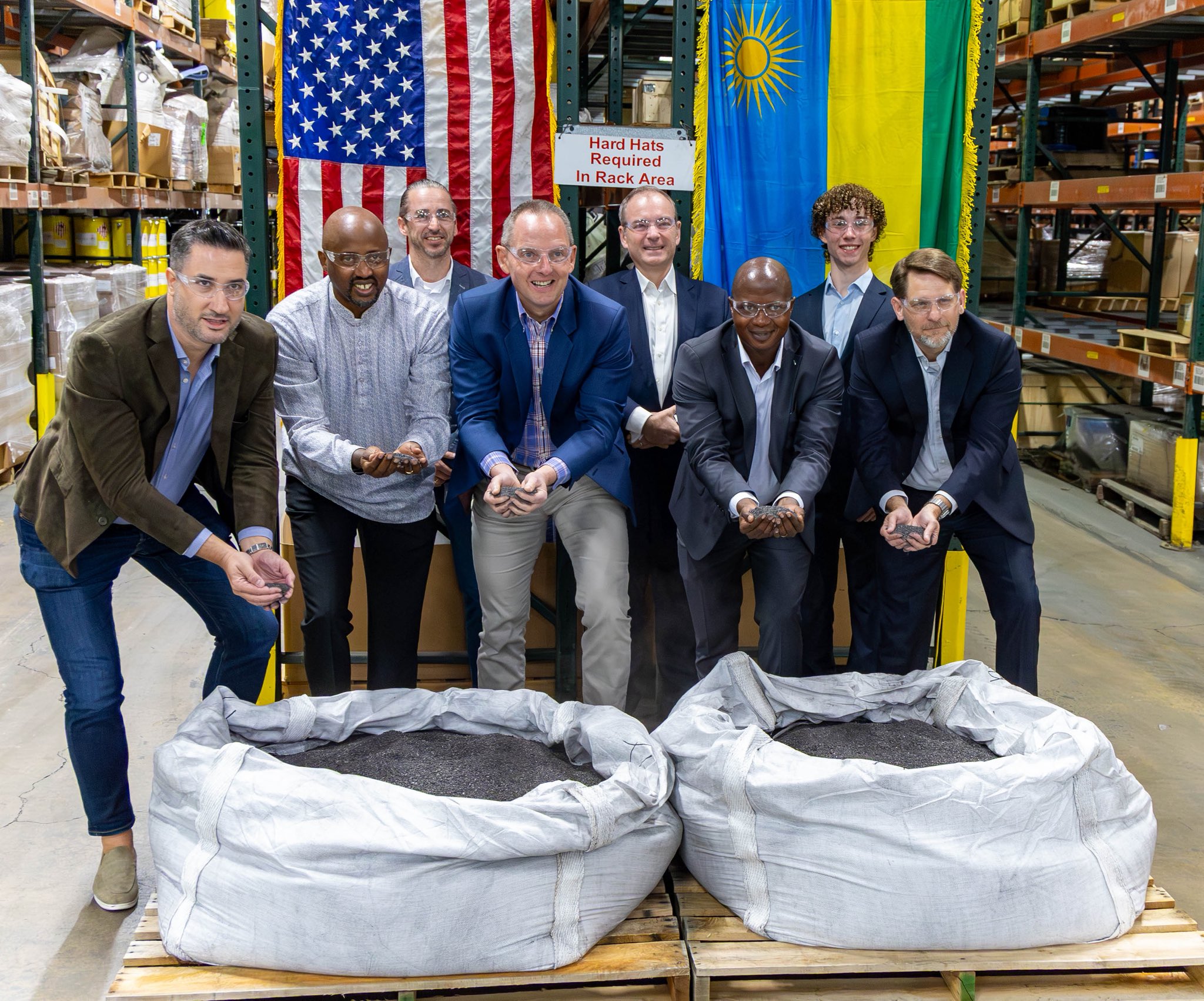 Bwa mbere amabuye ya Wolfram aturuka mu Rwanda yageze ku isoko rya Amerika