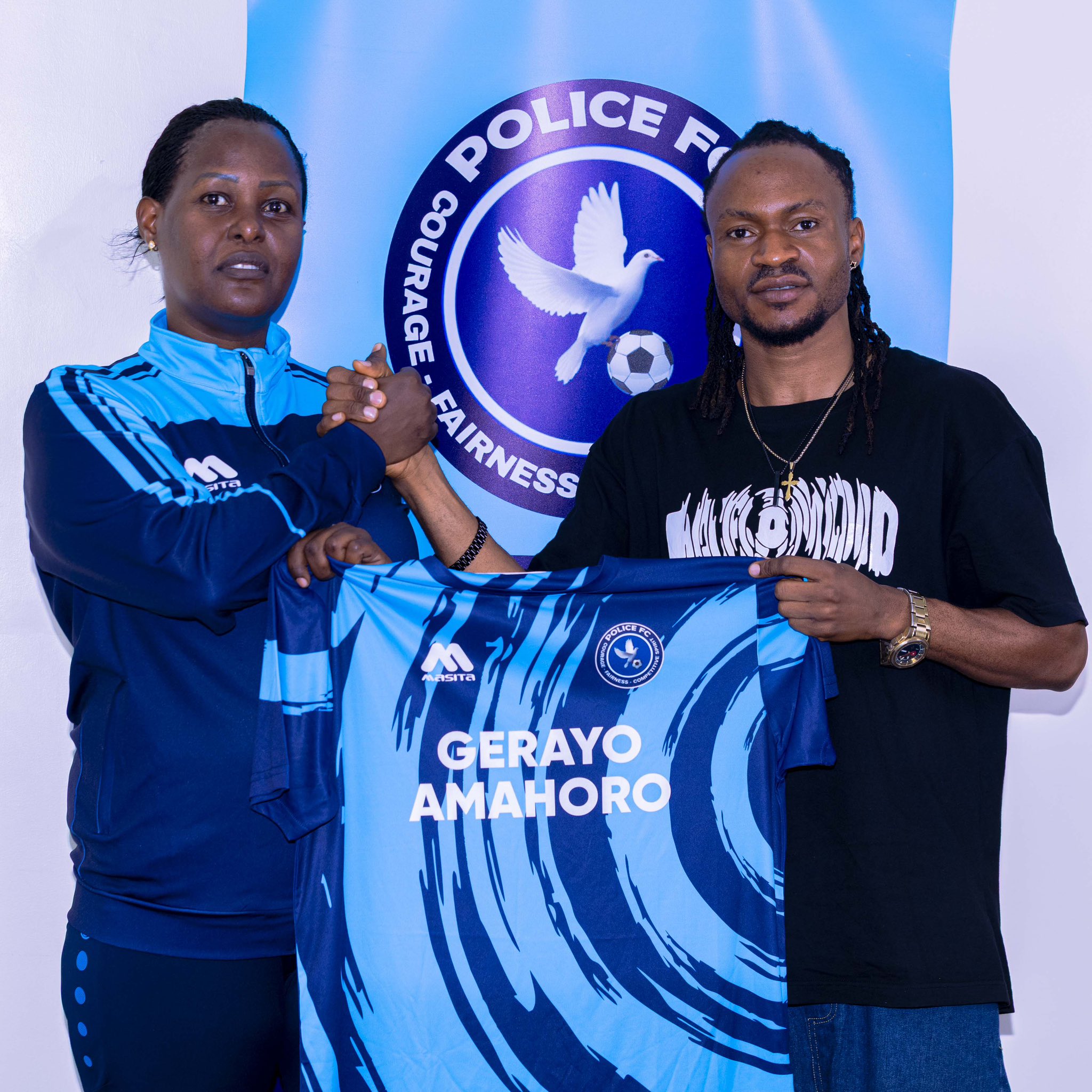 Police FC yasinyishije rutahizamu Okorie Ekeson