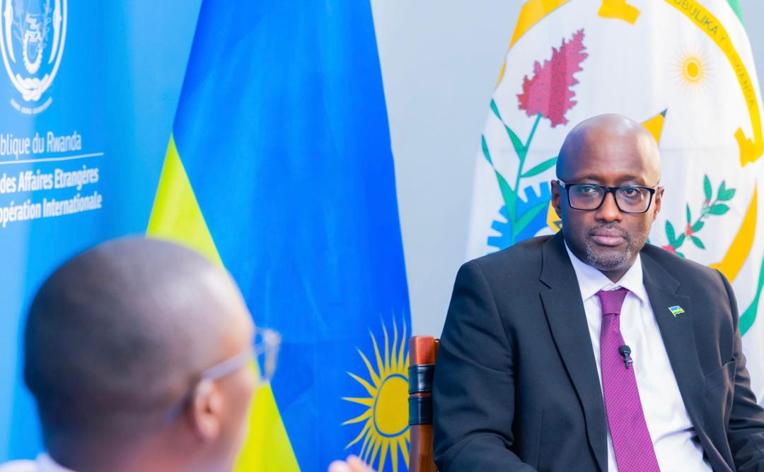 Minisitiri Nduhungirehe yavuze ku ntambara muri RDC, ibiganiro bya Luanda n’ubwirinzi bw’u Rwanda