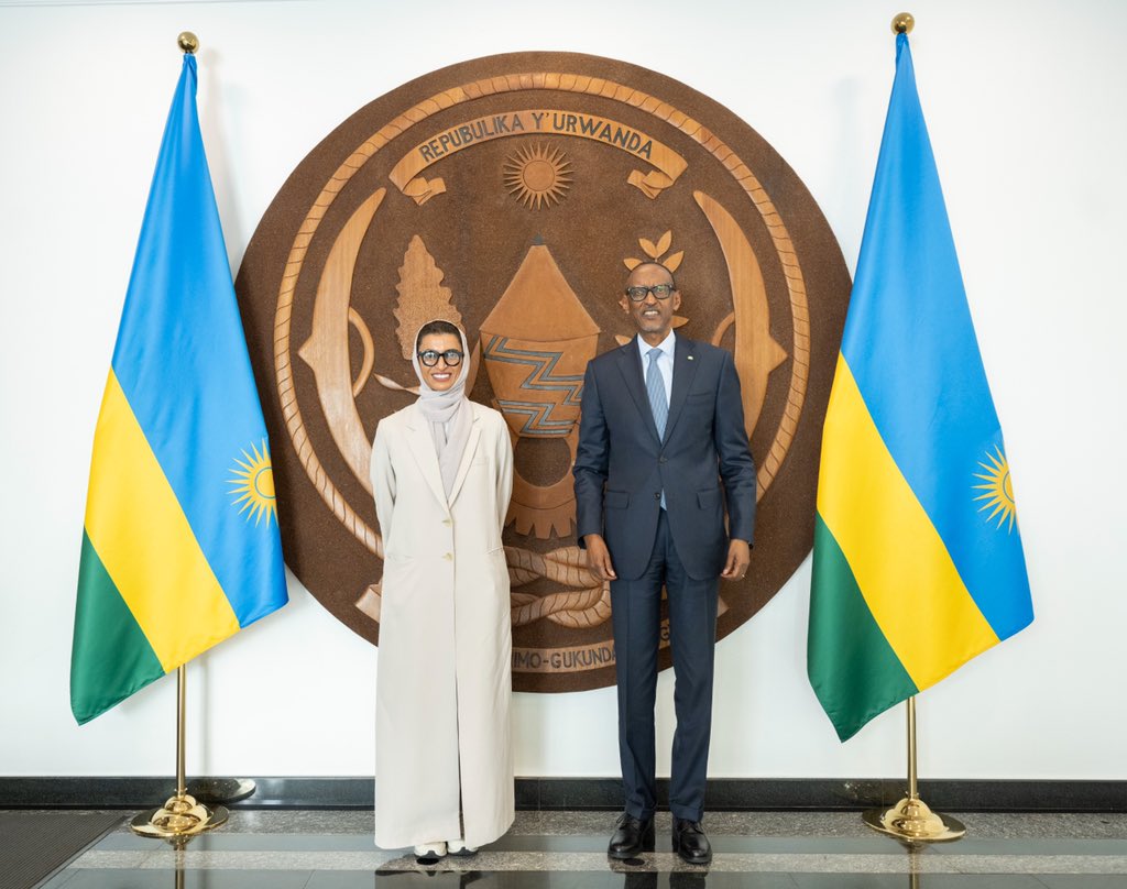 Perezida Kagame yakiriye Umunyamabanga wa Leta muri Minisiteri y’Ububanyi n’Amahanga ya UAE