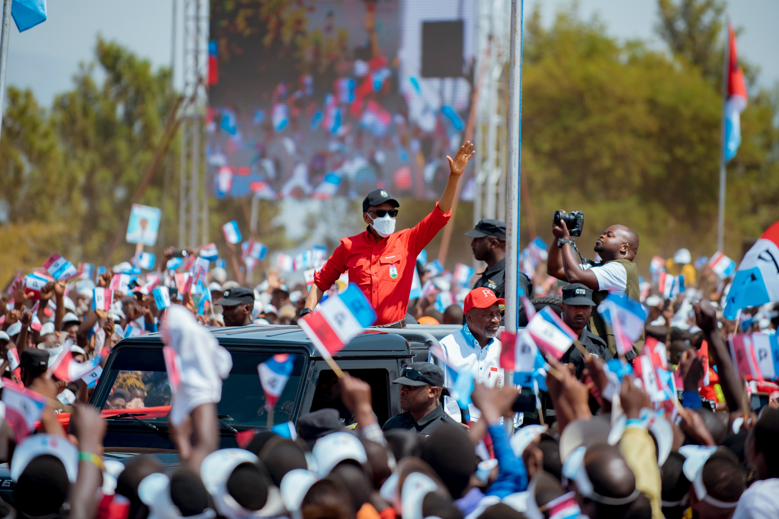 Paul Kagame yiyamamarije muri Gasabo aho azatorera (UKO BYAGENZE)