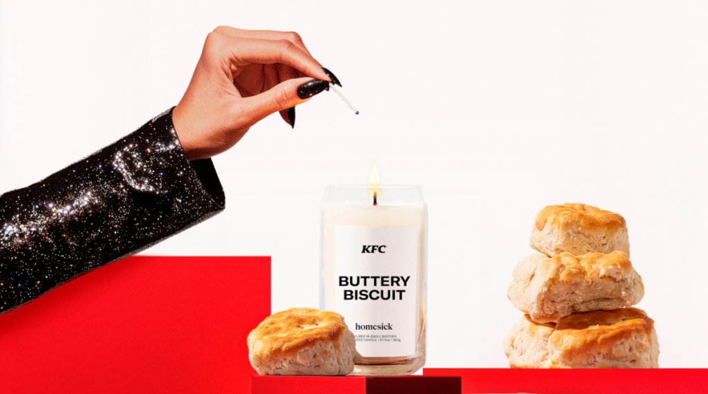 Hakozwe ‘bougies’ zifite impumuro y’ibiryo bya KFC