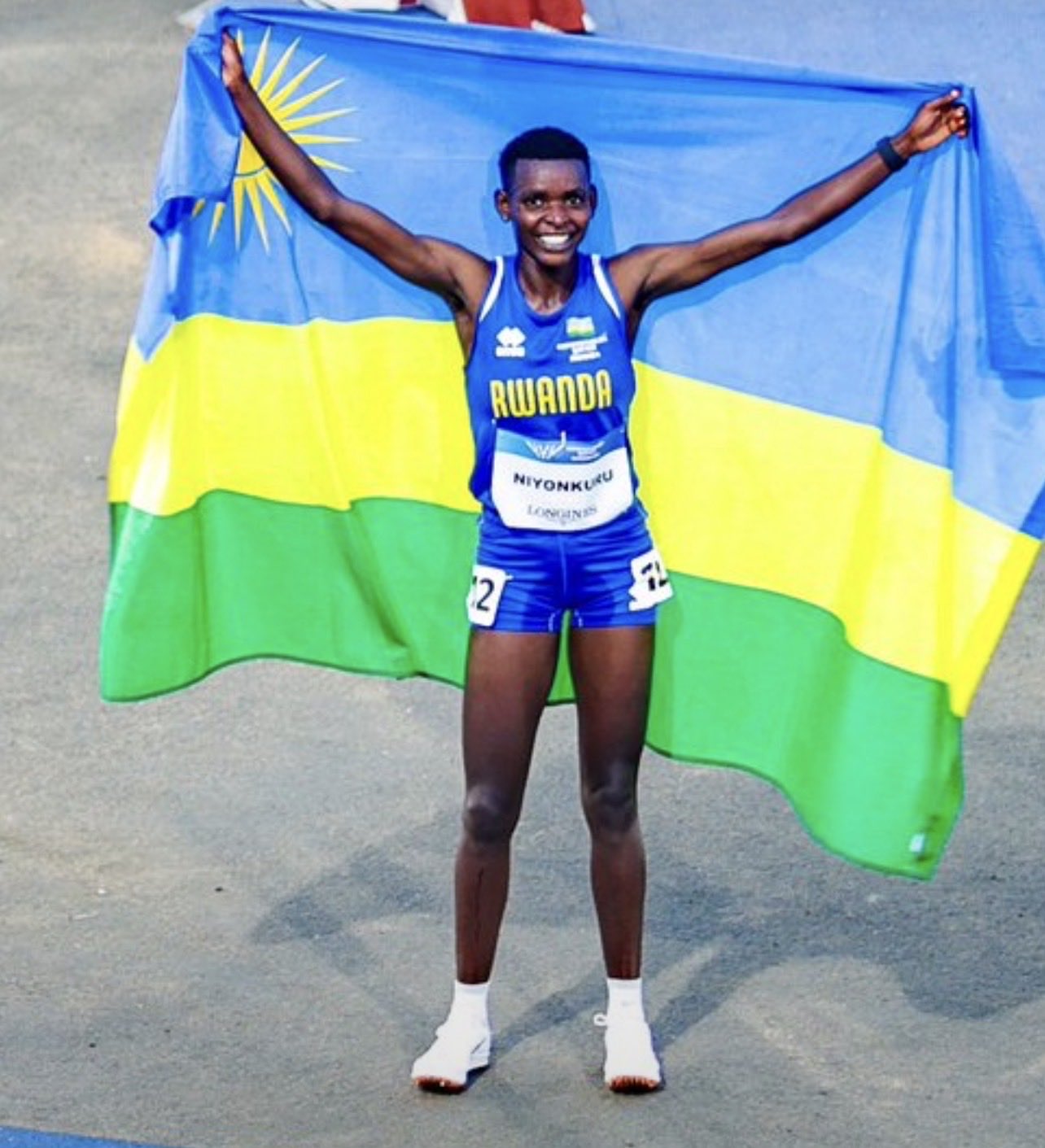 Athlétisme: Niyonkuru Florence yahesheje u Rwanda umudali muri Shampiyona y’Isi