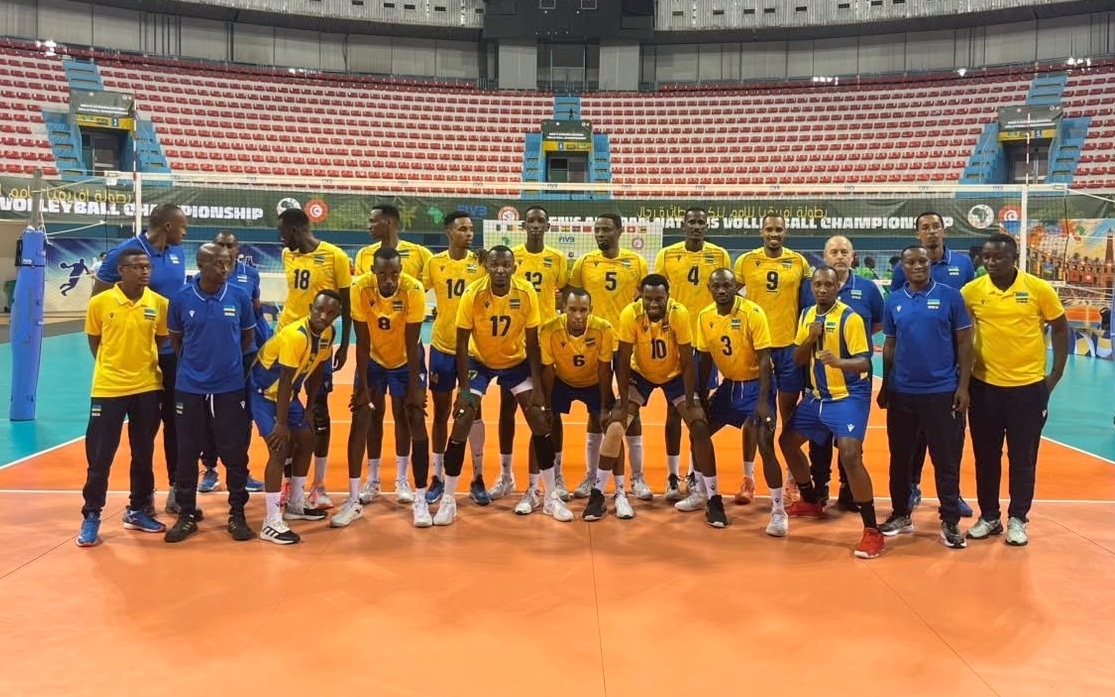 Volleyball: U Rwanda rwatangiranye intsinzi mu Gikombe cya Afurika