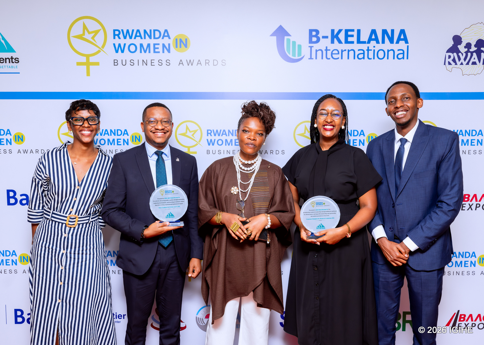 I&M Bank Rwanda yegukanye ibihembo ikesha guteza imbere abagore