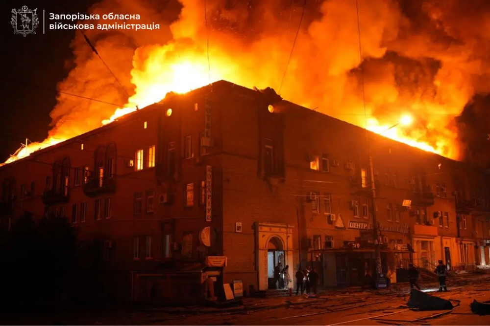 Ukraine yagabweho ibitero bikomeye n’u Burusiya