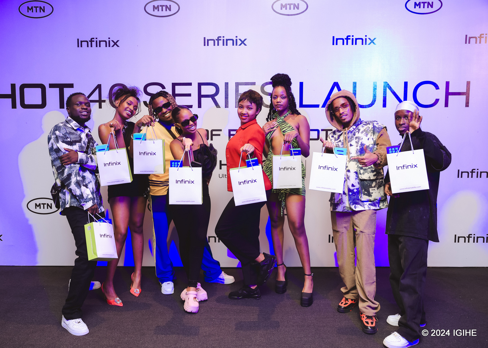 ‘Infinix Hot 40 Series’ zageze ku isoko ry’u Rwanda (Amafoto)