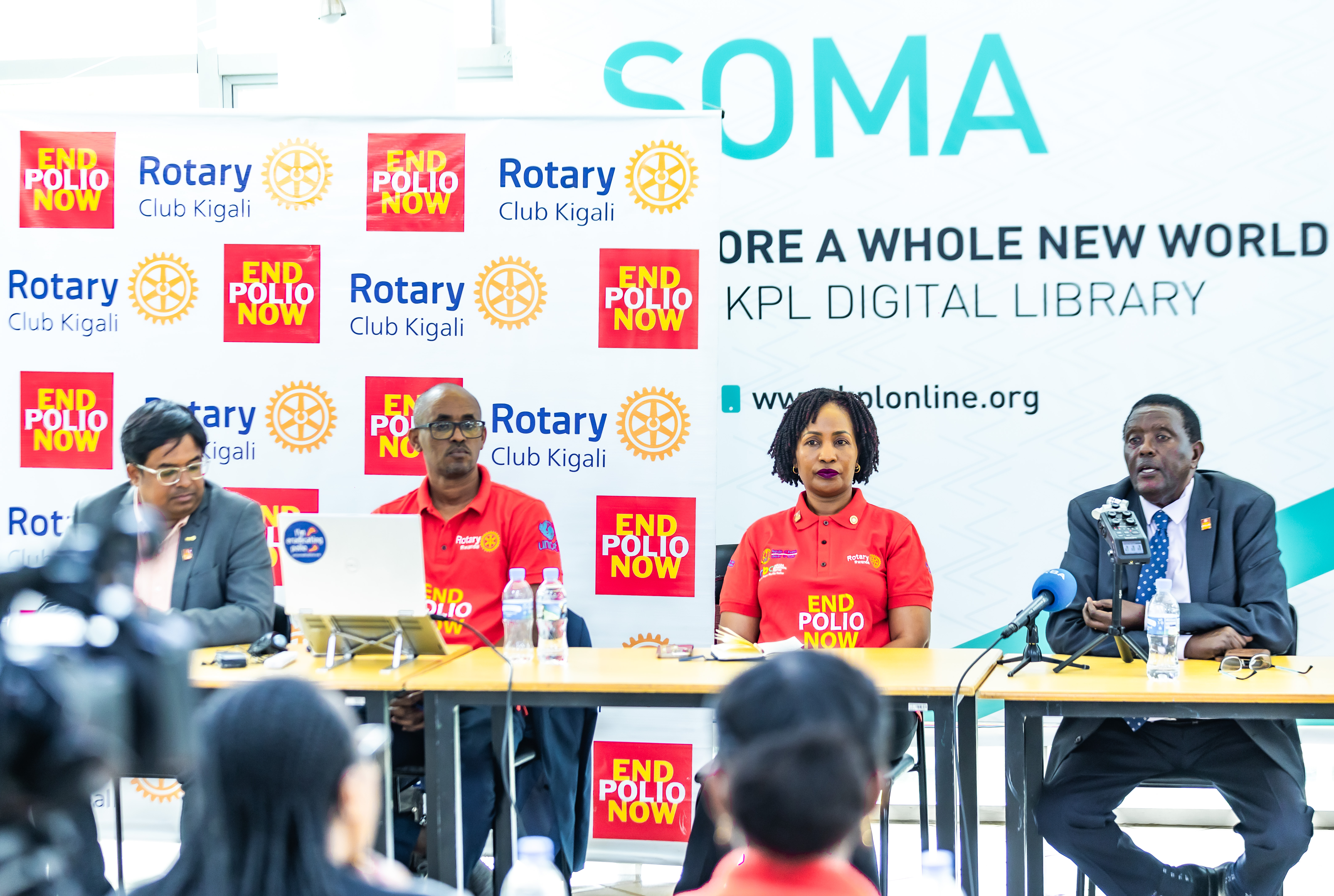 Rotary Club Rwanda yinjiye mu bukangurambaga ku ndwara y’imbasa