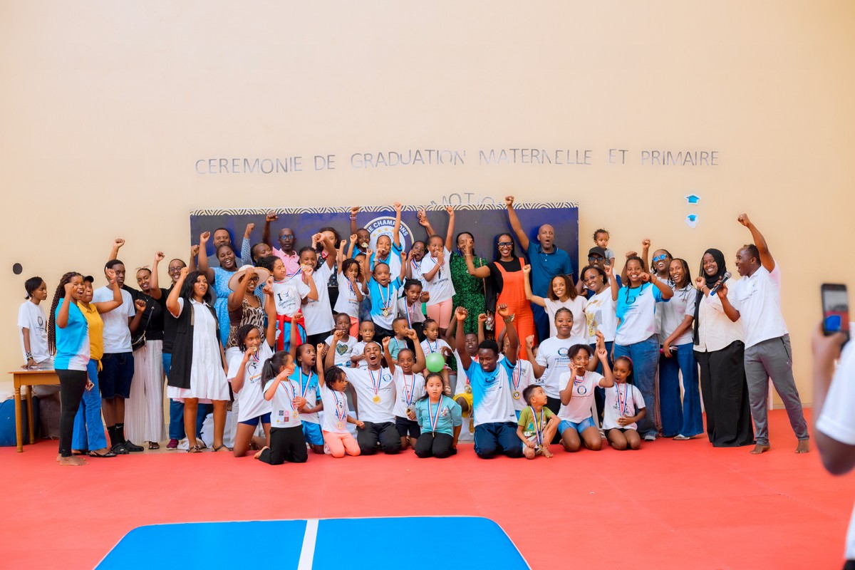 Gymnastique: The Champions Sports Academy yongeye kuzamura mu ntera abana itoza (Amafoto)