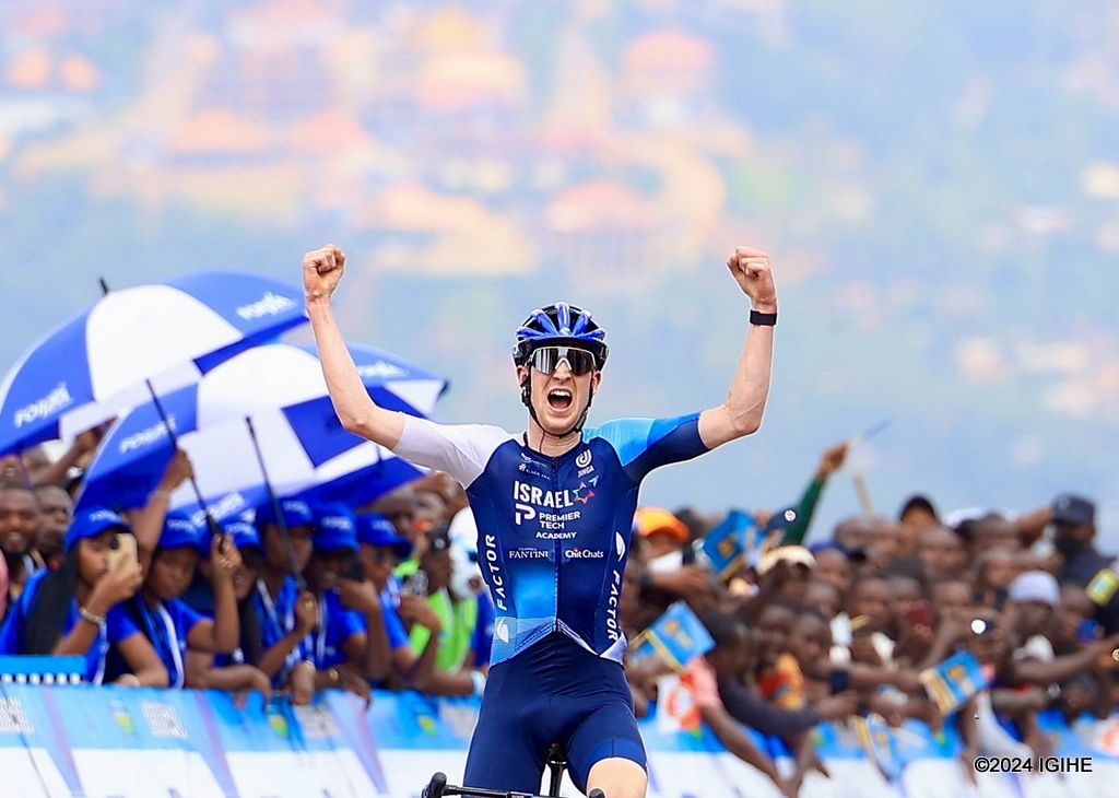 Joe Blackmore yegukanye Agace ka 6 ka Tour du Rwanda 2024 anambara ‘Maillot Jaune’ (Amafoto)