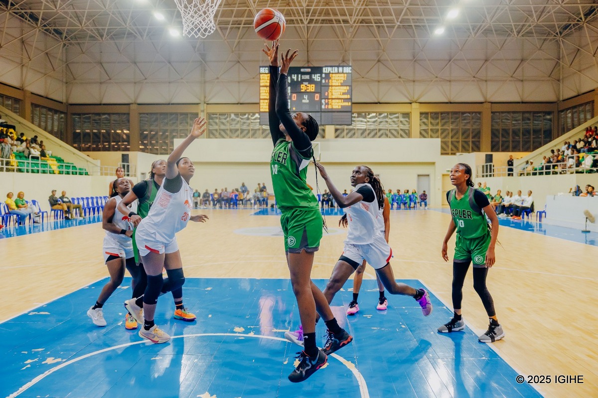 Basketball: Kepler WBBC yatangiye neza imikino ya nyuma (Amafoto)