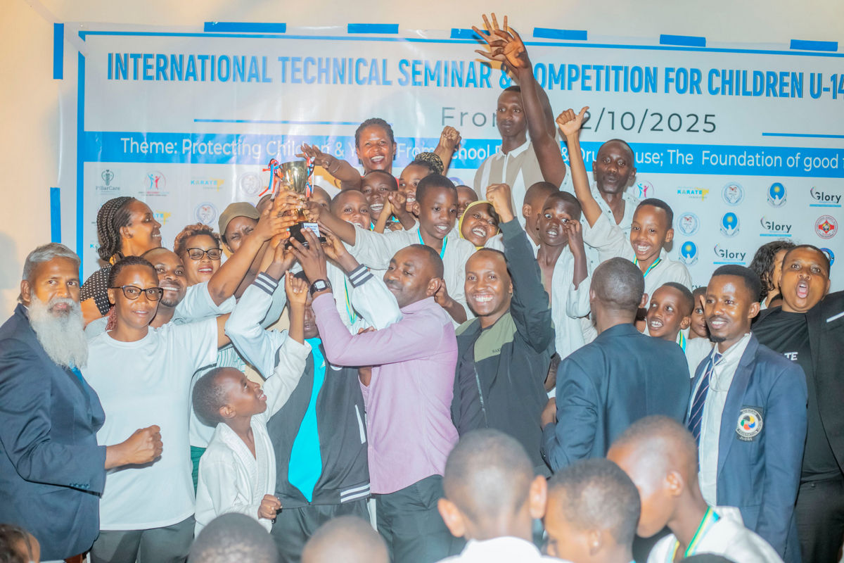 Karate: Flying Eagle Sports Academy yegukanye irushanwa mpuzamahanga mu bakiri bato