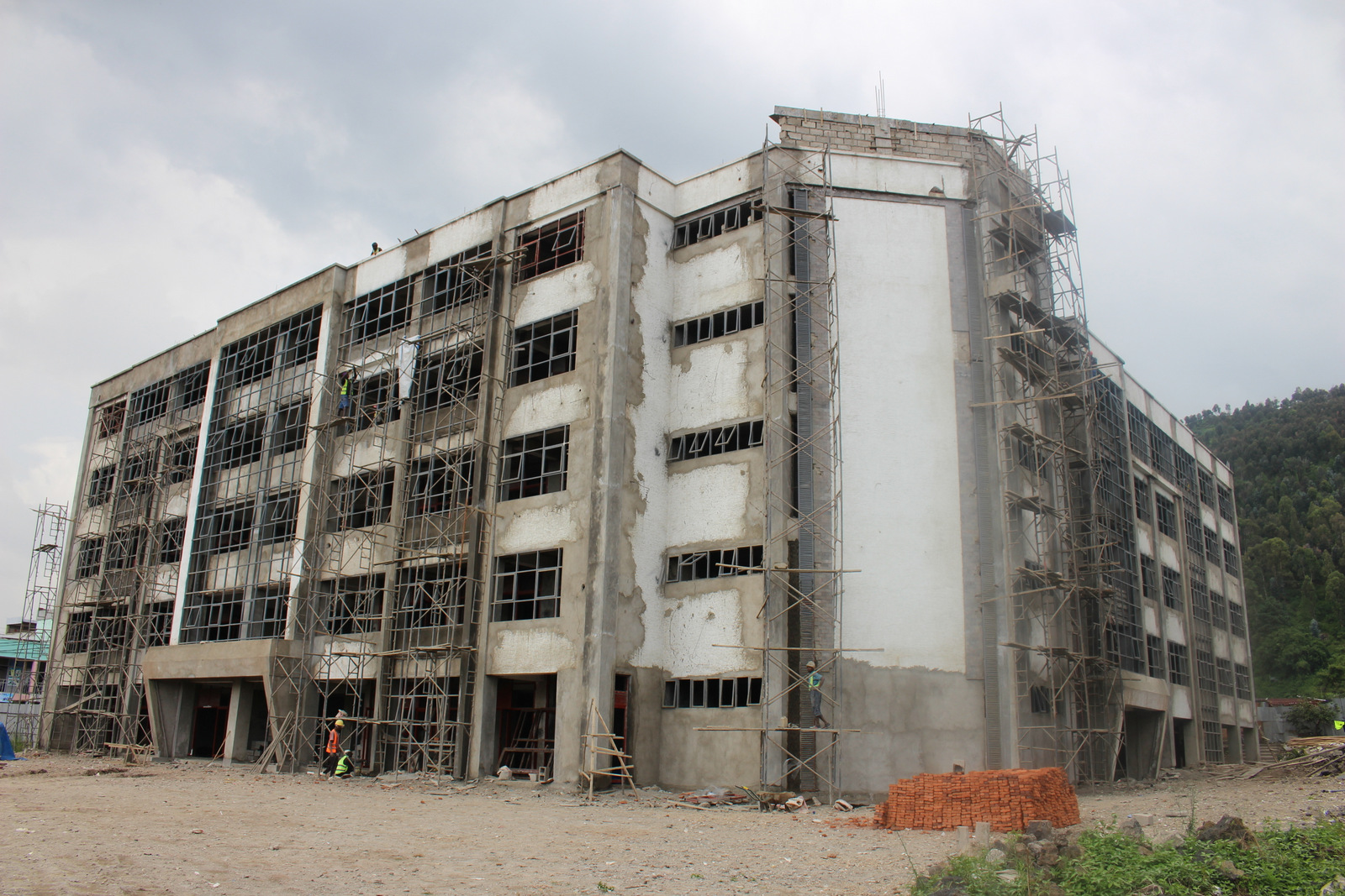 Rubavu: Imirimo yo kubaka Isoko rya Gisenyi igeze kuri 82%