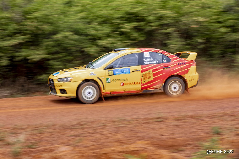 Giancarlo Davite ntazitabira Zambia International Rally 2022