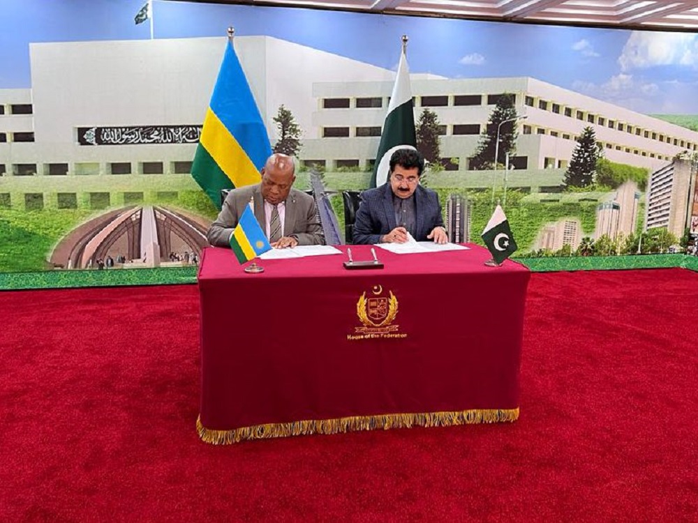 Inteko y’u Rwanda n'iya Pakistan zemeranyije imikoranire