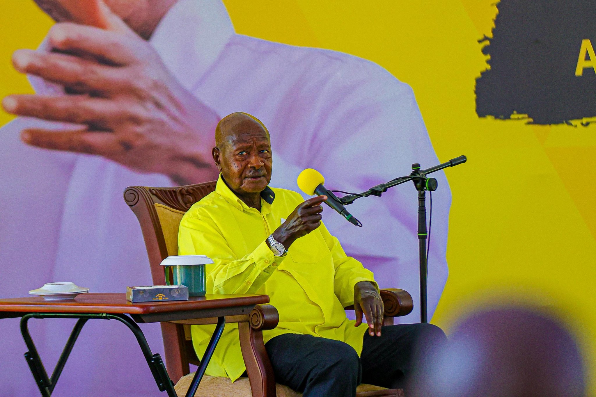 Leta ya Uganda igiye guha Museveni umudali w’ishimwe