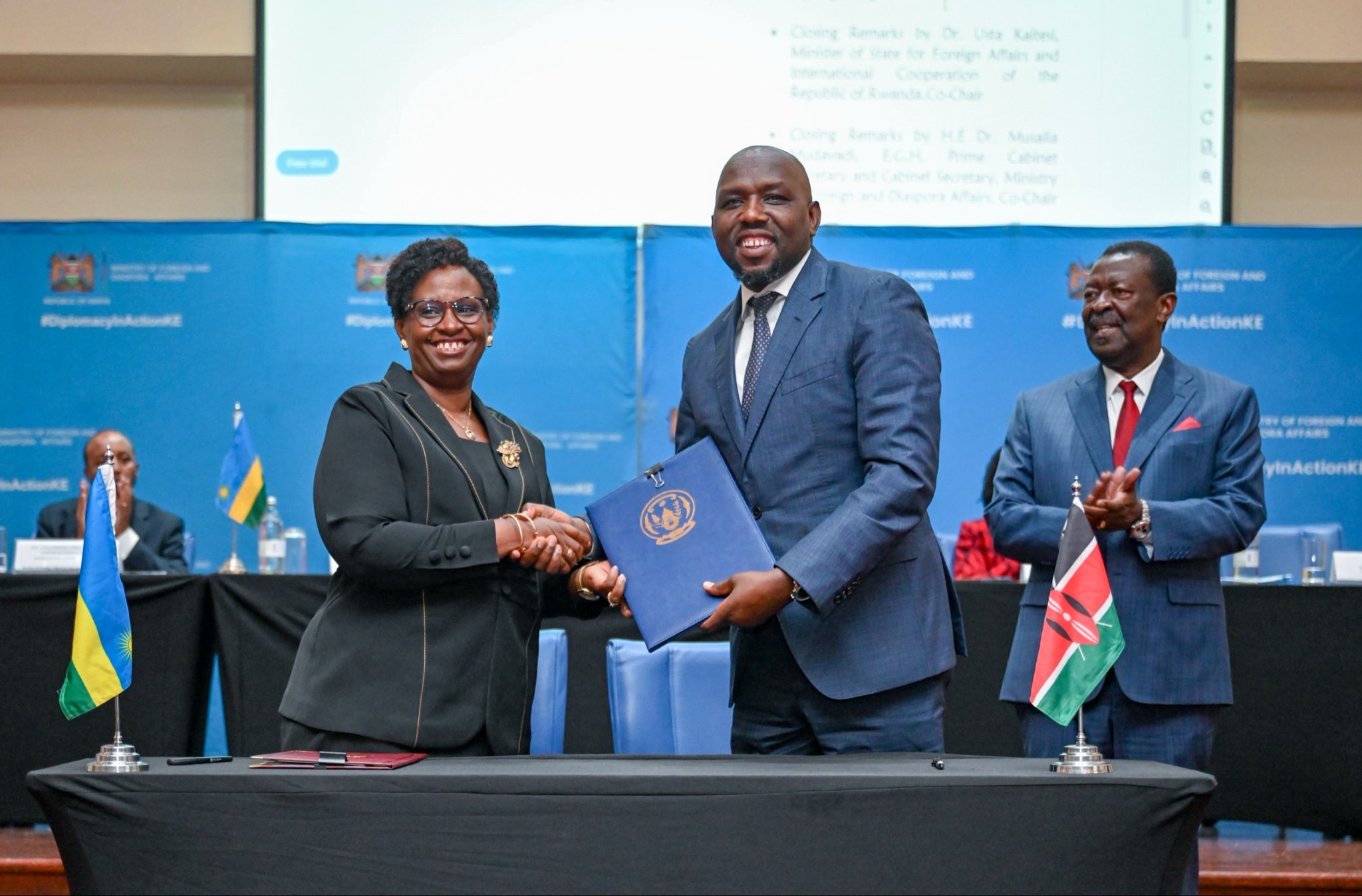 U Rwanda na Kenya byasinye amasezerano 11 agamije kwagura ubufatanye mu nzego zitandukanye
