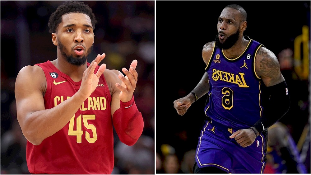 Basketball: LeBron James na Donovan Mitchell batangiye neza umwaka wa 2023