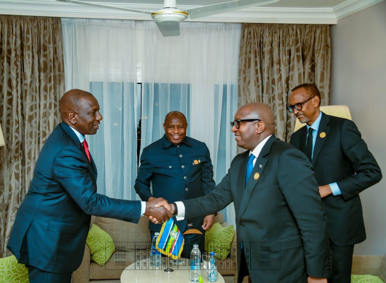 Perezida Ndayishimiye yatumije inama idasanzwe y'abakuru b’ibihugu bya EAC