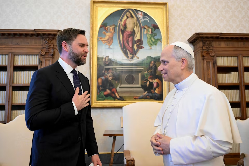 Visi Perezida wa Amerika, Umunyagatolika utemeranya na Papa Léon XIV