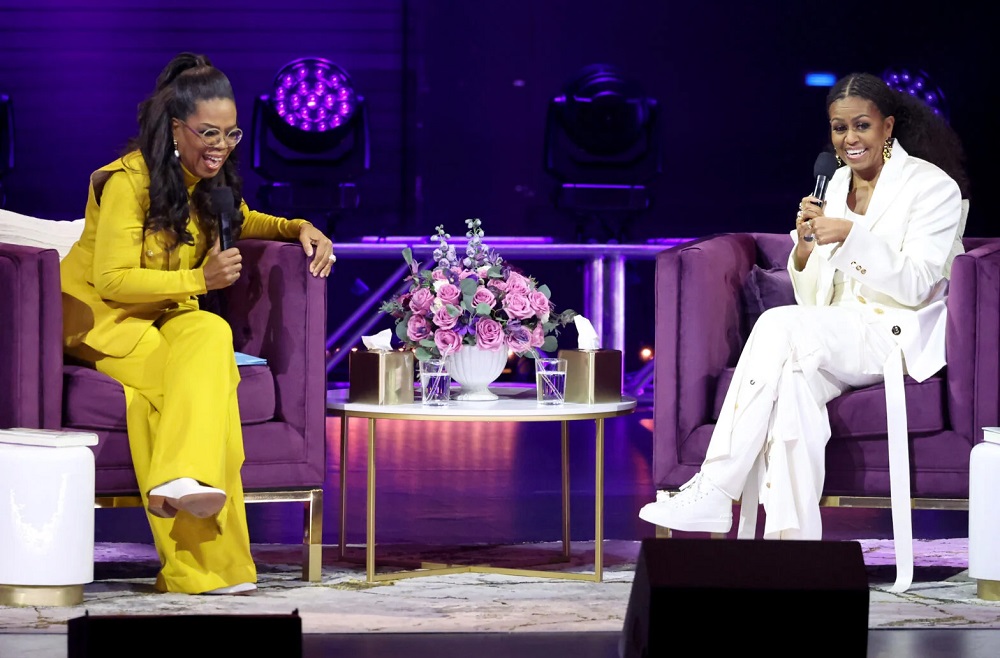 Ibyo wamenya ku kiganiro cya Netflix cyahuje Michelle Obama na Oprah Winfrey
