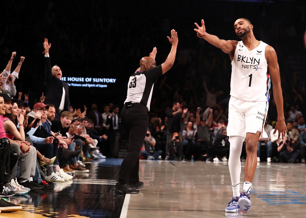 NBA: Mikal Bridges utaramenyera yafashije Brooklyn Nets kwigaranzura Miami Heat