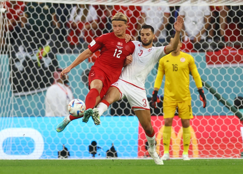 #Qatar2022: Tunisia yahagamye Denmark mu mikino y'Igikombe cy'Isi