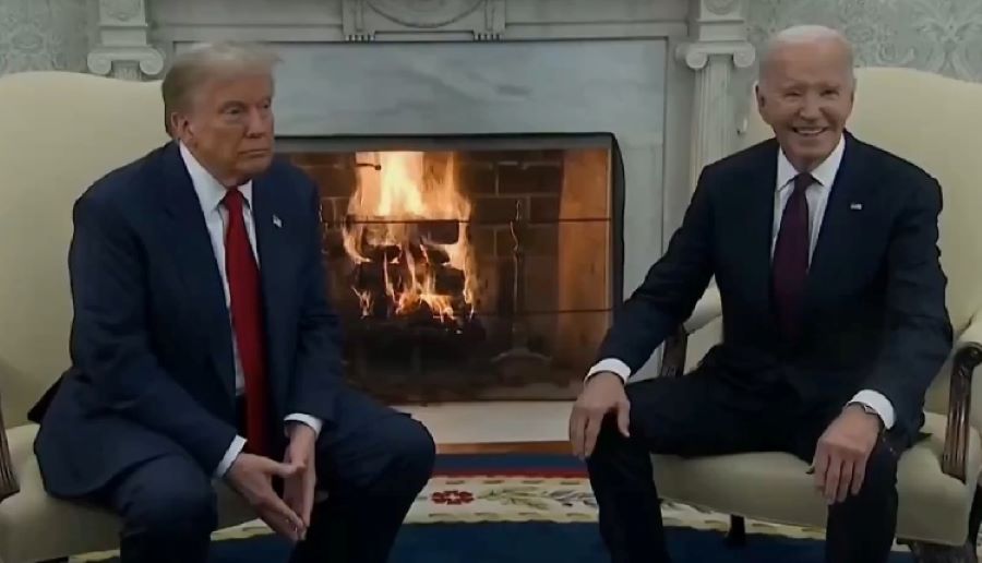 Biden yakiriye Trump muri ‘White House’, amwizeza guhererekanya ubutegetsi mu mahoro